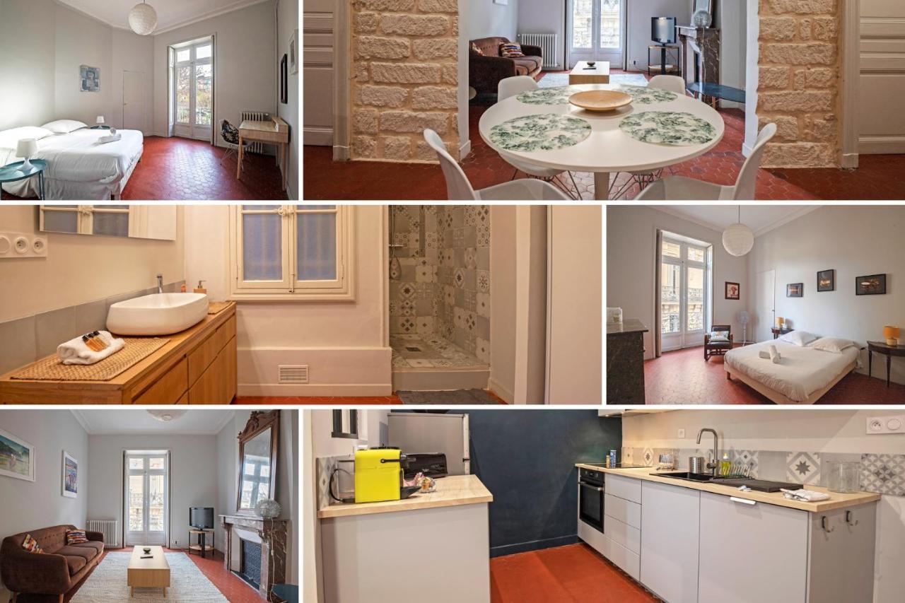 * F3 Haussmannien, Centre-Ville, 4 Pers, Wifi * Montpellier Luaran gambar