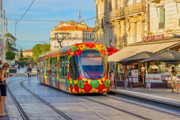 * F3 Haussmannien, Centre-Ville, 4 Pers, Wifi * Montpellier Luaran gambar